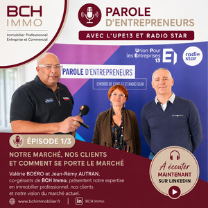 BCH Immo invit�e du podcast Parole d'Entrepreneurs UPE13