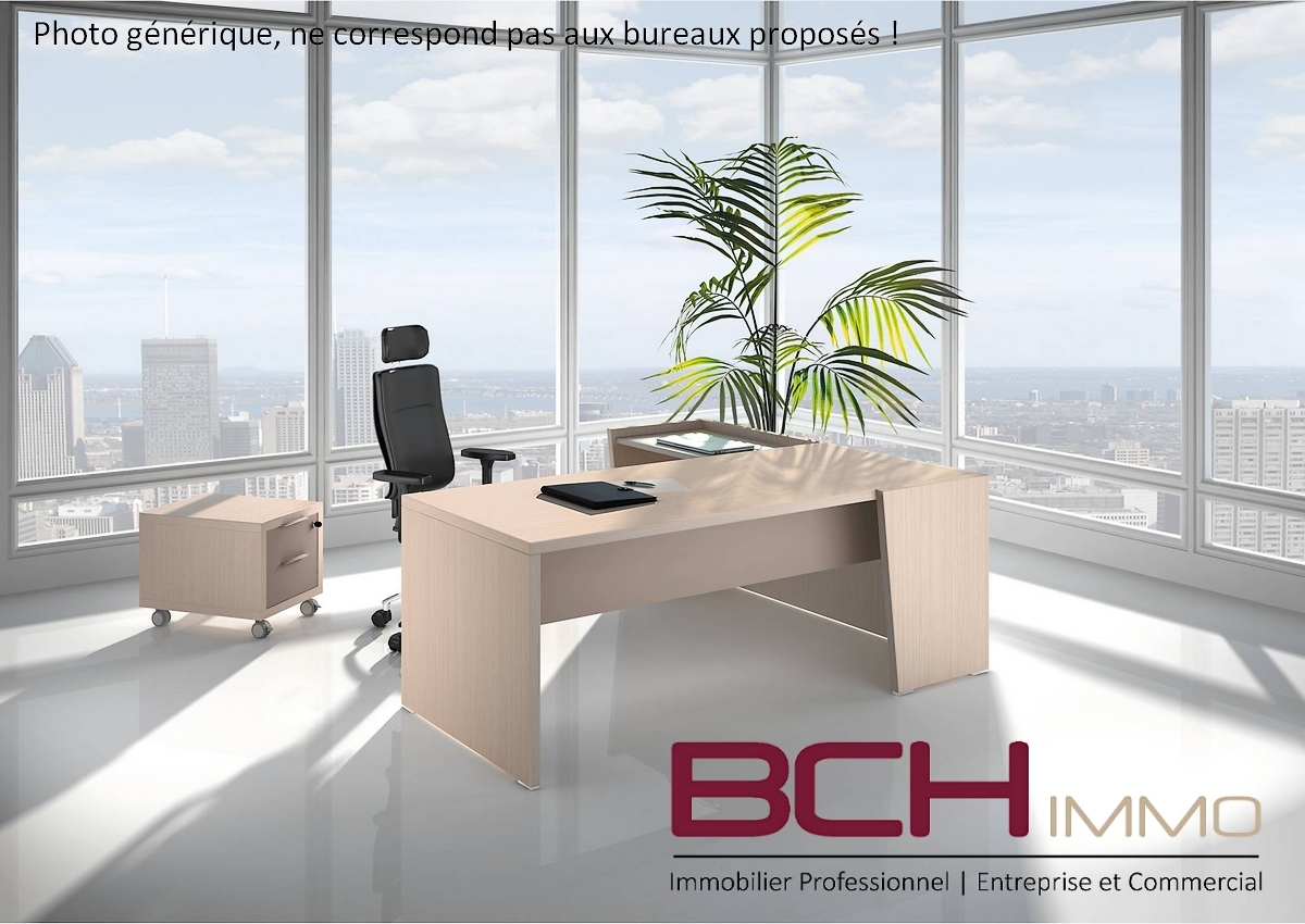 BCH IMMO spécialiste en immobilier d'entreprise et commercial à Aubagne, vous propose la location de ces bureaux lumineux situés en bordure d’autoroute à Aubagne 13400