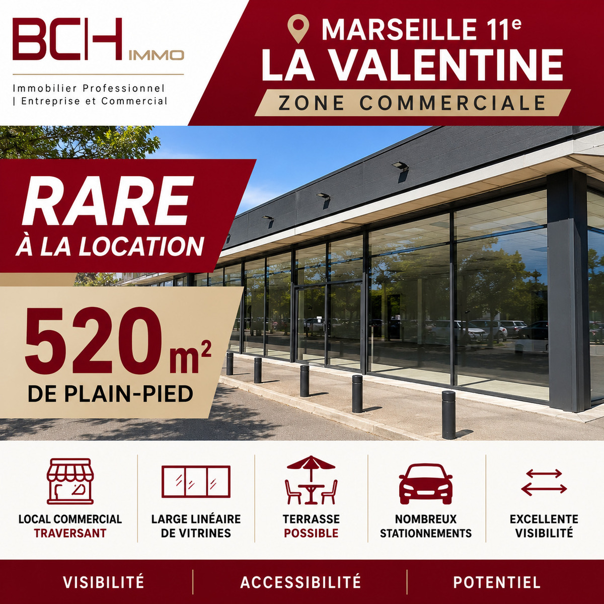 Locaux commerciaux - Marseille 11�me
