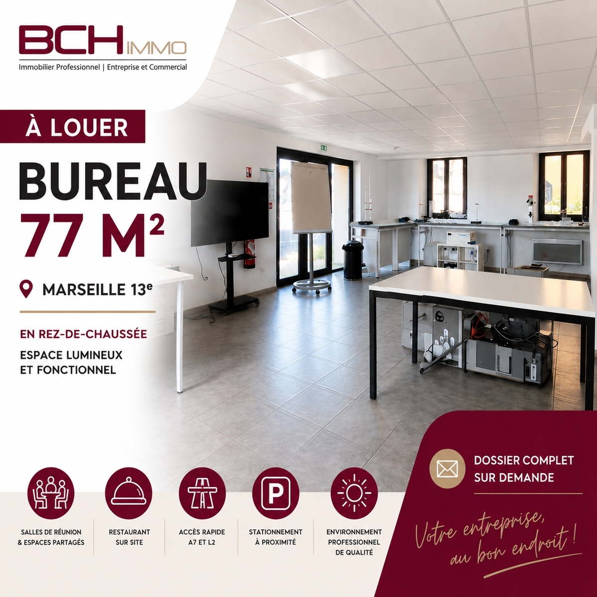 Bureaux - Marseille 13�me