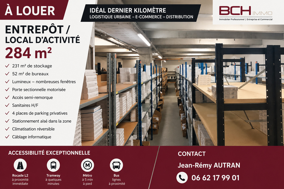 Entrep�ts & Locaux d'activit� - Marseille 12�me