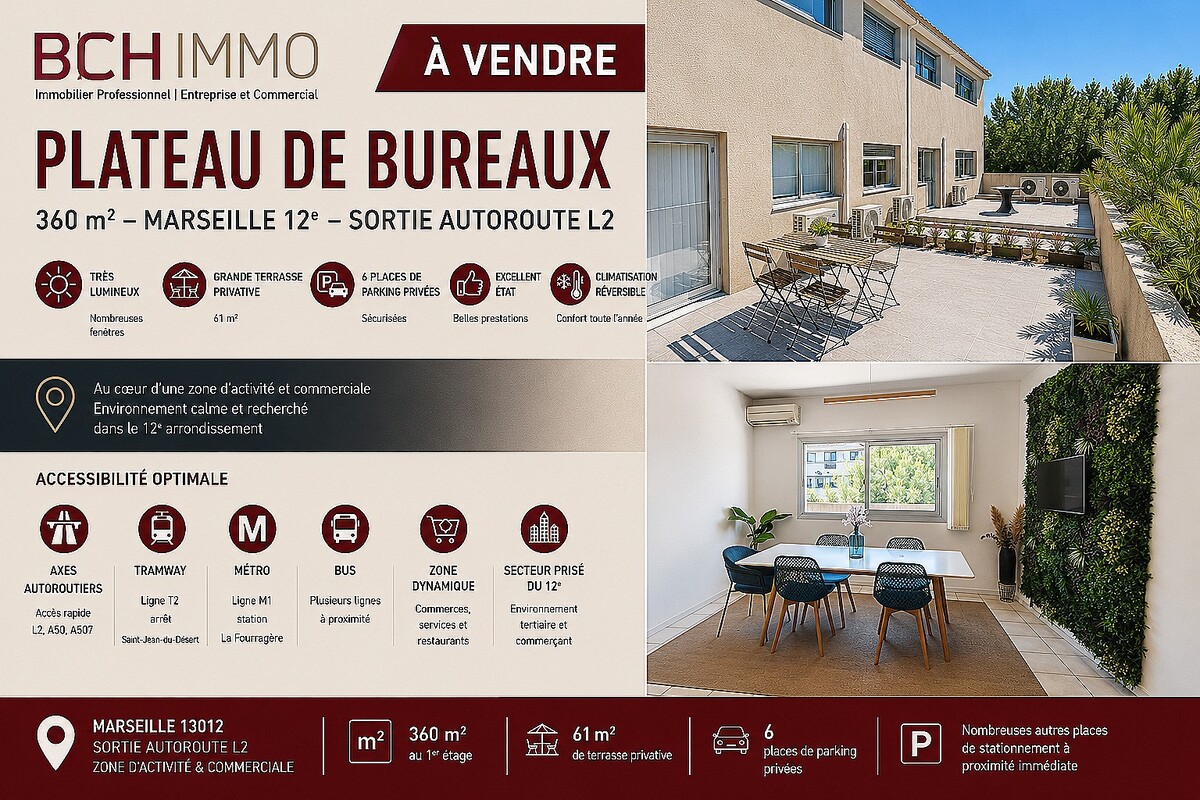 Bureaux - Marseille 12�me